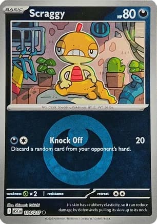 Scraggy (Energy Symbol Pattern) — ME: Ascended Heroes
