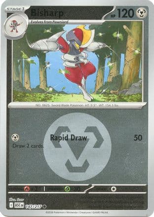 Bisharp (Energy Symbol Pattern) — ME: Ascended Heroes Pokémon TCG card by Scav