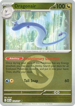 Dragonair (Energy Symbol Pattern) — ME: Ascended Heroes Pokémon TCG card by Gemi