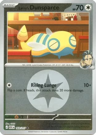 Larry's Dunsparce (Energy Symbol Pattern) — ME: Ascended Heroes