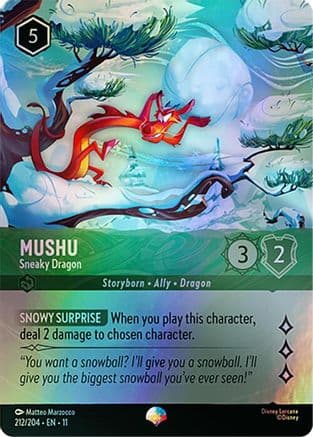 Mushu - Sneaky Dragon (Epic) — Winterspell