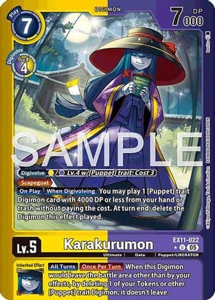 Karakurumon (Limited Foil) — Dawn of Liberator