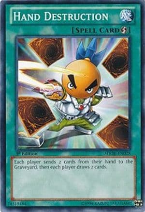 Hand Destruction — Yu-Gi-Oh! card