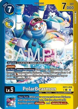 PolarBearmon (Limited Foil) — Dawn of Liberator