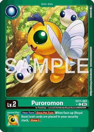 Puroromon (Limited Foil) — Dawn of Liberator
