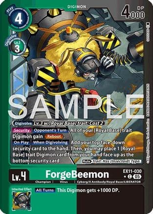 ForgeBeemon (Limited Foil) — Dawn of Liberator