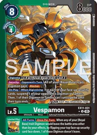 Vespamon (Limited Foil) — Dawn of Liberator