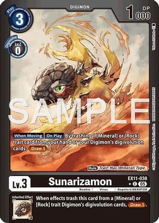 Sunarizamon (Limited Foil) — Dawn of Liberator