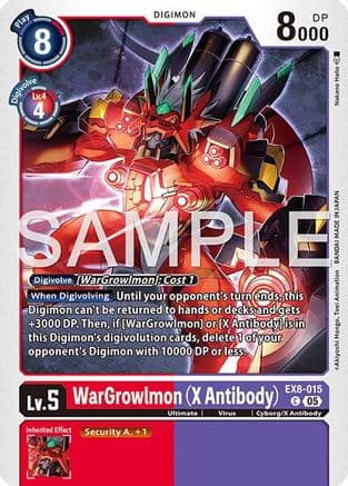 WarGrowlmon (X Antibody) (Reprint) — Advanced Booster Digimon Generation
