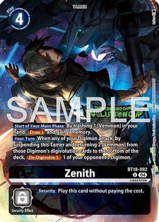 Zenith (Evolution Cup 2026 Vol. 1 Winner) — Release Special Booster 2.0
