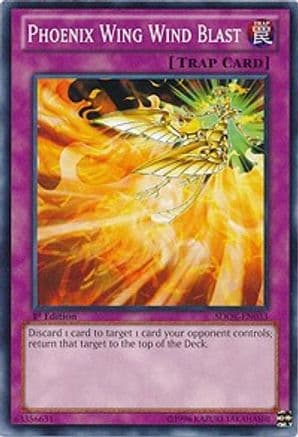 Phoenix Wing Wind Blast — Yu-Gi-Oh! card