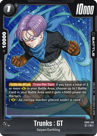 Trunks : GT - FB09-108 — Dual Evolution