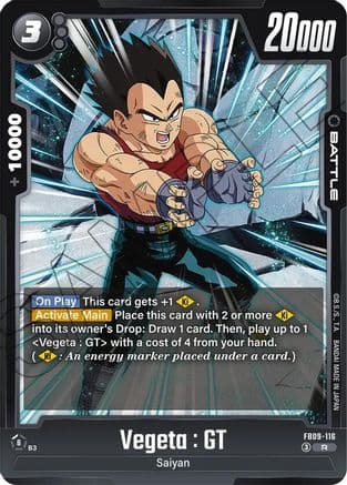 Vegeta : GT - FB09-116 — Dual Evolution