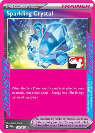 Sparkling Crystal - 129/131 — Prize Pack Series Cards