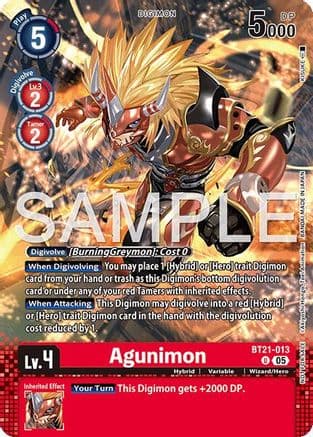 Agunimon (Event Pack 9) — World Convergence