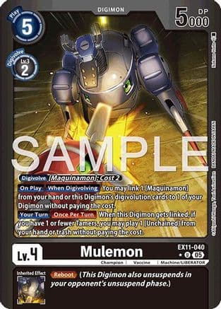 Mulemon (Limited Foil) — Dawn of Liberator