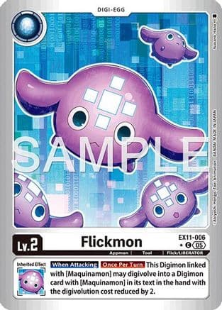 Flickmon (Limited Foil) — Dawn of Liberator