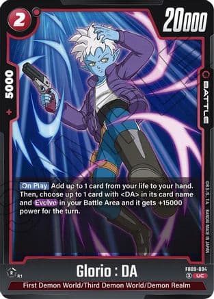 Glorio : DA — Dual Evolution