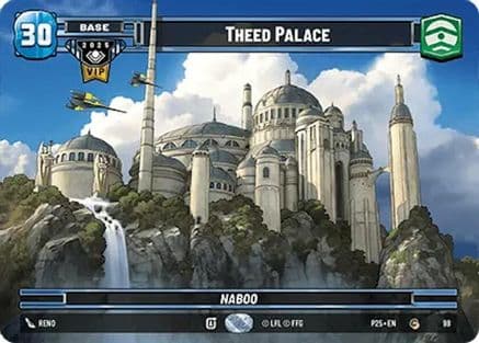 Theed Palace (Galactic Championship VIP) — Organized Play Promos Star Wars: Unlimited card by Reno