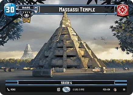 Massassi Temple (Galactic Championship VIP) — Organized Play Promos Star Wars: Unlimited card by Reno