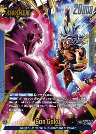 Son Goku - FB09-025 (Alternate Art) — Dual Evolution