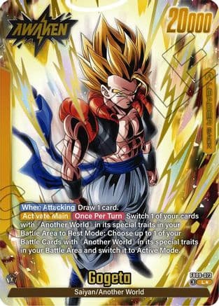 Son Goku/Vegeta // Gogeta (Alternate Art) — Dual Evolution