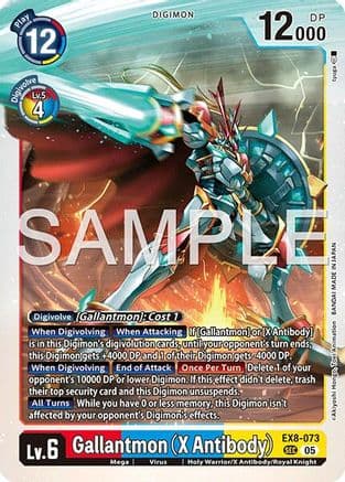 Gallantmon (X Antibody) (Reprint) — Advanced Booster Digimon Generation