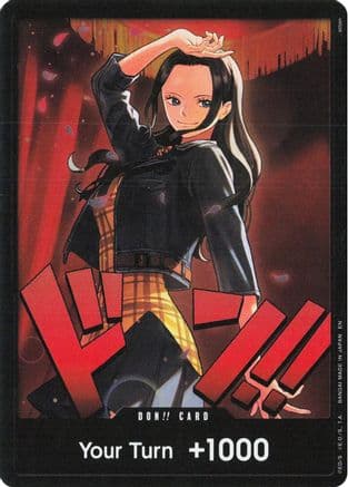DON!! Card (Nico Robin) — Extra Booster: One Piece Heroines Edition