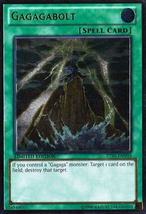 Gagagabolt (UTR) — 2013 Zexal Collection Tin Yu-Gi-Oh! card by KAZUKI TAKAHASHI