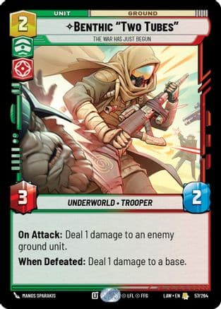 Benthic "Two Tubes" - The War Has Just Begun — A Lawless Time