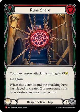 Rune Snare (Red) — Compendium of Rathe