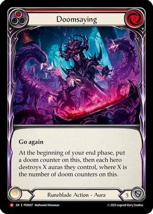 Doomsaying (Red) — Compendium of Rathe