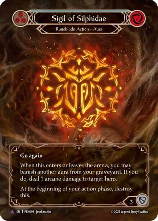 Sigil Of Silphidae (Blue) (Marvel) — Compendium of Rathe