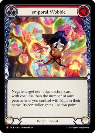 Temporal Wobble (Red) — Compendium of Rathe