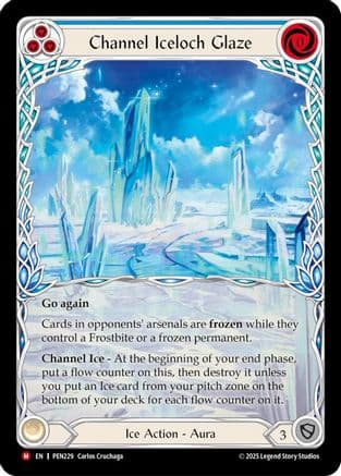 Channel Iceloch Glaze (Blue) (Extended Art) — Compendium of Rathe