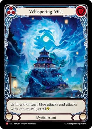 Whispering Mist (Blue) (Extended Art) — Compendium of Rathe