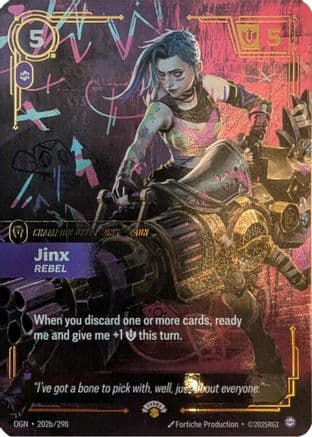 Jinx - Rebel — Riftbound Promotional Cards