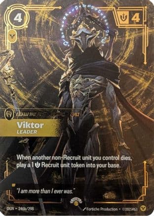 Viktor - Leader — Riftbound Promotional Cards