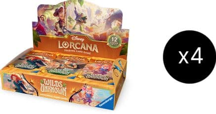 Disney Lorcana: Wilds Unknown Booster Box Case — Wilds Unknown