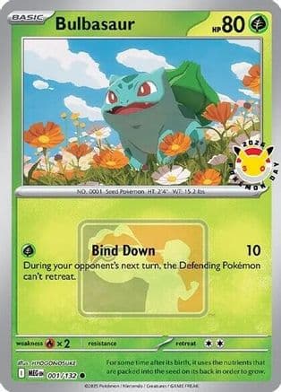 Bulbasaur (Pokemon Day 2026) — Miscellaneous Cards & Products