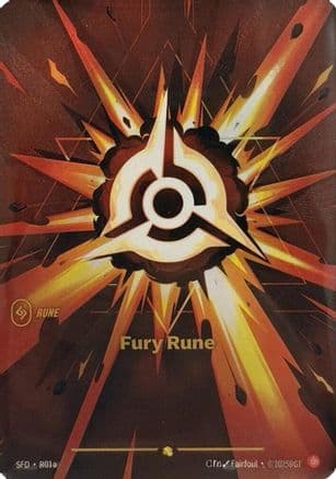 Fury Rune (Alternate Art) — Spiritforged