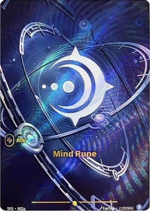 Mind Rune (Alternate Art) — Spiritforged