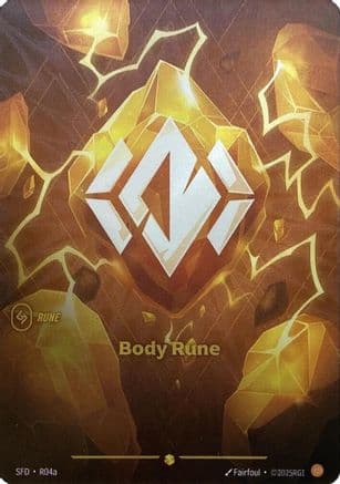 Body Rune (Alternate Art) — Spiritforged