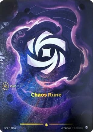Chaos Rune (Alternate Art) — Spiritforged