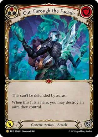 Cut Through The Facade (Red) (ANQ013) — Compendium of Rathe - Antiquity Pack