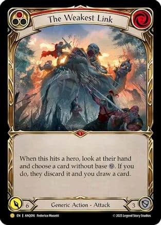 The Weakest Link (Red) (ANQ016) — Compendium of Rathe - Antiquity Pack