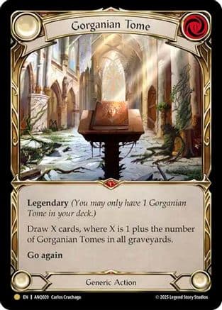 Gorganian Tome (ANQ020) — Compendium of Rathe - Antiquity Pack
