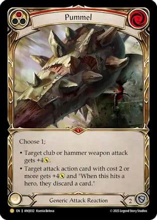 Pummel (Red) (ANQ032) — Compendium of Rathe - Antiquity Pack