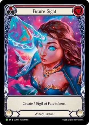 Future Sight — GEM Pack 4 Flesh and Blood card by Faizal Fikri