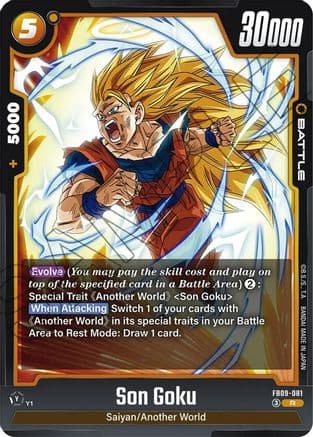 Son Goku - FB09-081 — Dual Evolution